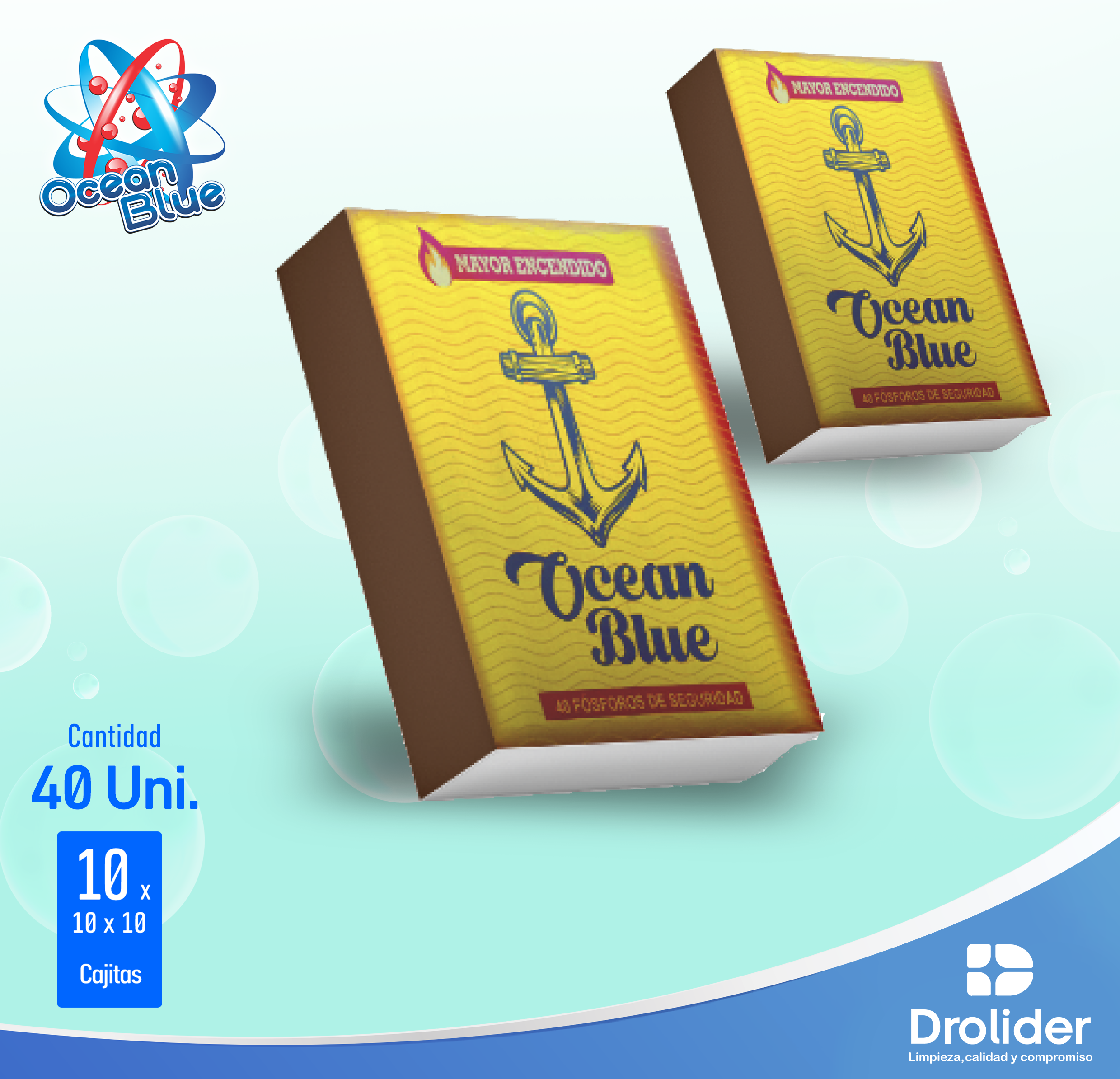 Fosforo Ocean Blue - Drolider SAC