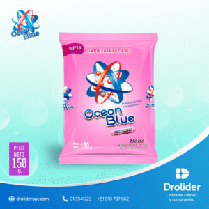 Detergente en Polvo Bebe – Ocean Blue (150 g.) - Drolider SAC