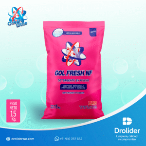 Gol Fresh NF - Detergente en Polvo Lirio (15 kg)