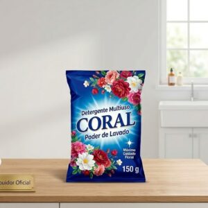 Detergente Multiuso CORAL "Poder de Lavado" (150 g) – Drolider SAC