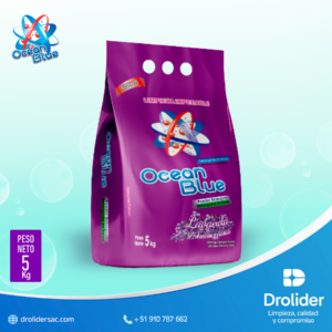 Detergente en Polvo Lavanda – Ocean Blue (5 kg) – Drolider SAC