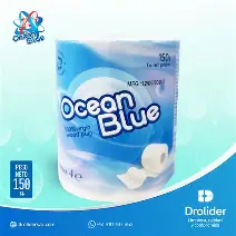 Papel Higiénico Ocean Blue con Tubo – Drolider SAC