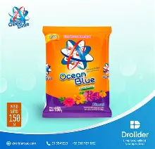 Detergente en Polvo Floral – Ocean Blue (150 g) – Drolider SAC